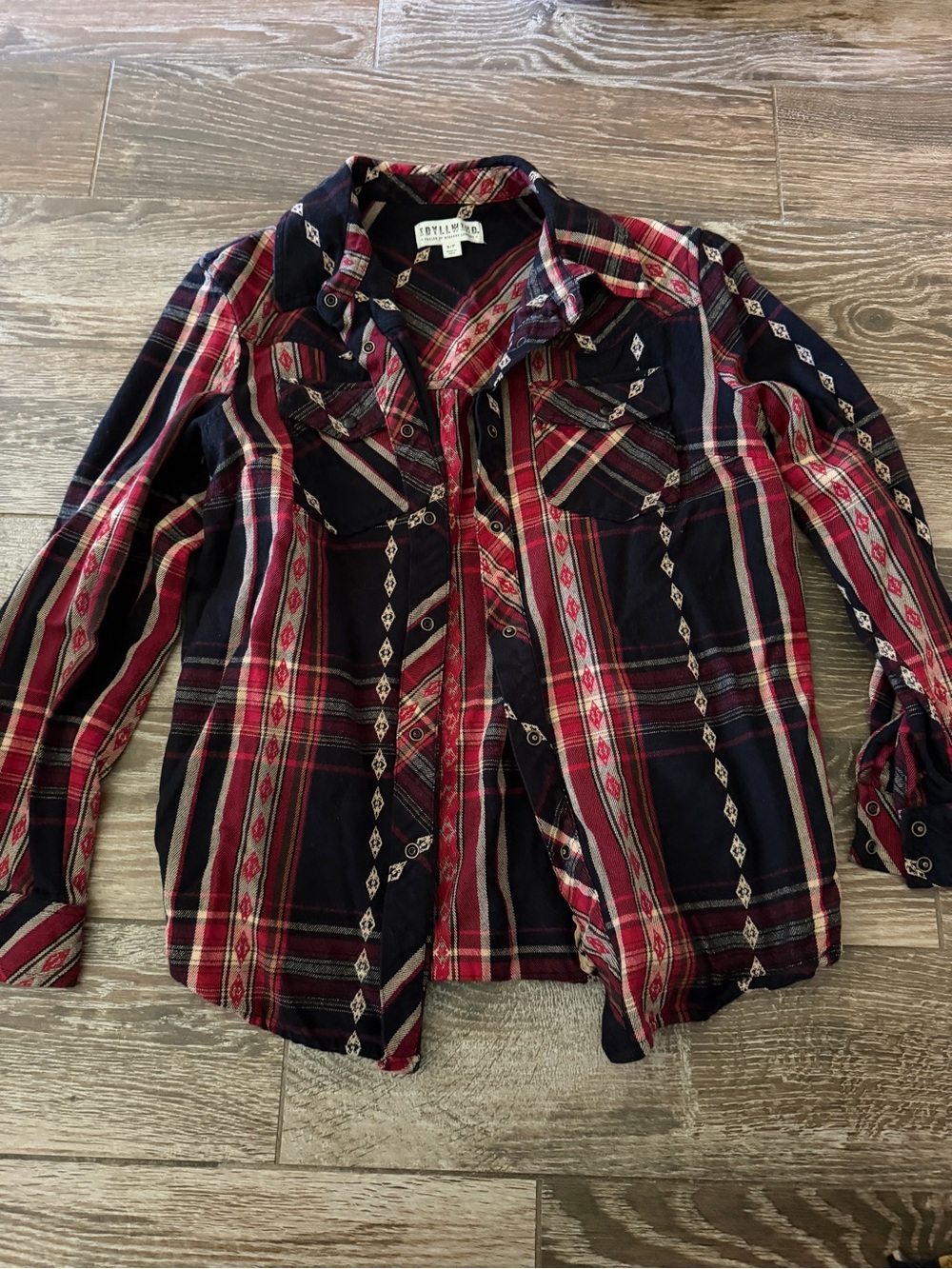Idyllwind flannel snap up small